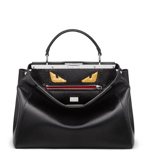 fendi peekaboo bags interior.